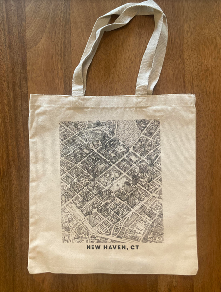 New Haven Drawing Tote Bag